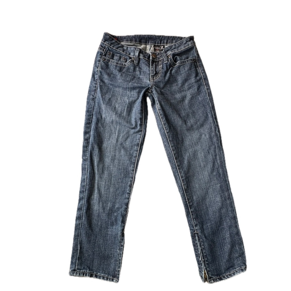Buffalo David Bitton Blue Capris